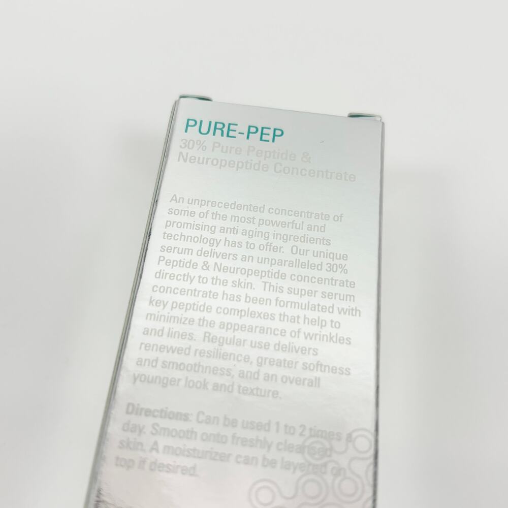 Serious Skincare Pure Pep Concentrate 30% Pure Peptide & Neuropeptide 1 fl oz - Picture 8 of 11